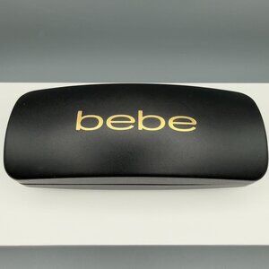 Bebe Large Black Hard Shell Eyeglass Sunglasses Case Only